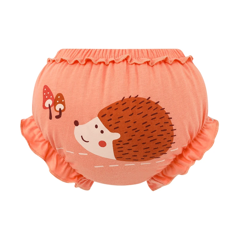 Cotton Baby Girl Panties Kids Infant Newborn Bow Underpants Wear Outside Fashion Shorts For Children Soft Briefs 3 Piece/Lot