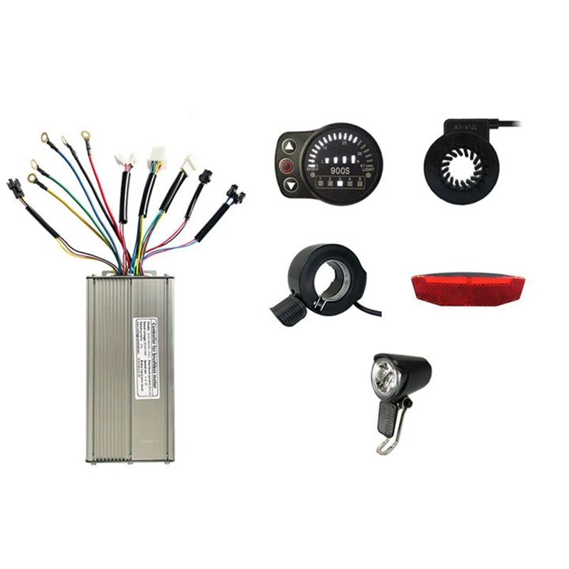 Controller Motore Brushless Per Bici Elettrica 48 V1000W Con Display Kt Led900S Luci E-Bike Per Scooter Elettrico Per Bicicletta