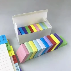 Fluorescent Sticky Notes Set - 11 Vibrant Notepad and Planner Stickers (11colors Set)