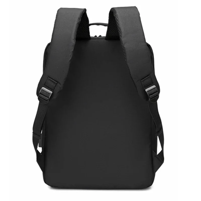 Zaino per Laptop da 15.6 Pollici, Zaino da Viaggio in Nylon per Uomo, Zaino per Computer con Ricarica USB, Zaini Scolastici Impermeabili per Uomini - immagine 3