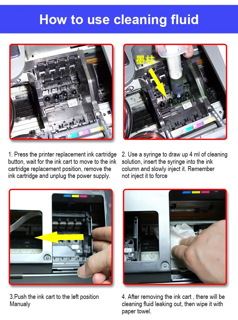 DTF Cleaning Solution Liquid For DTF Printer Printhead Ink Cleaner For R1390 L1800 DX5 4720 I3200 Printing Machine