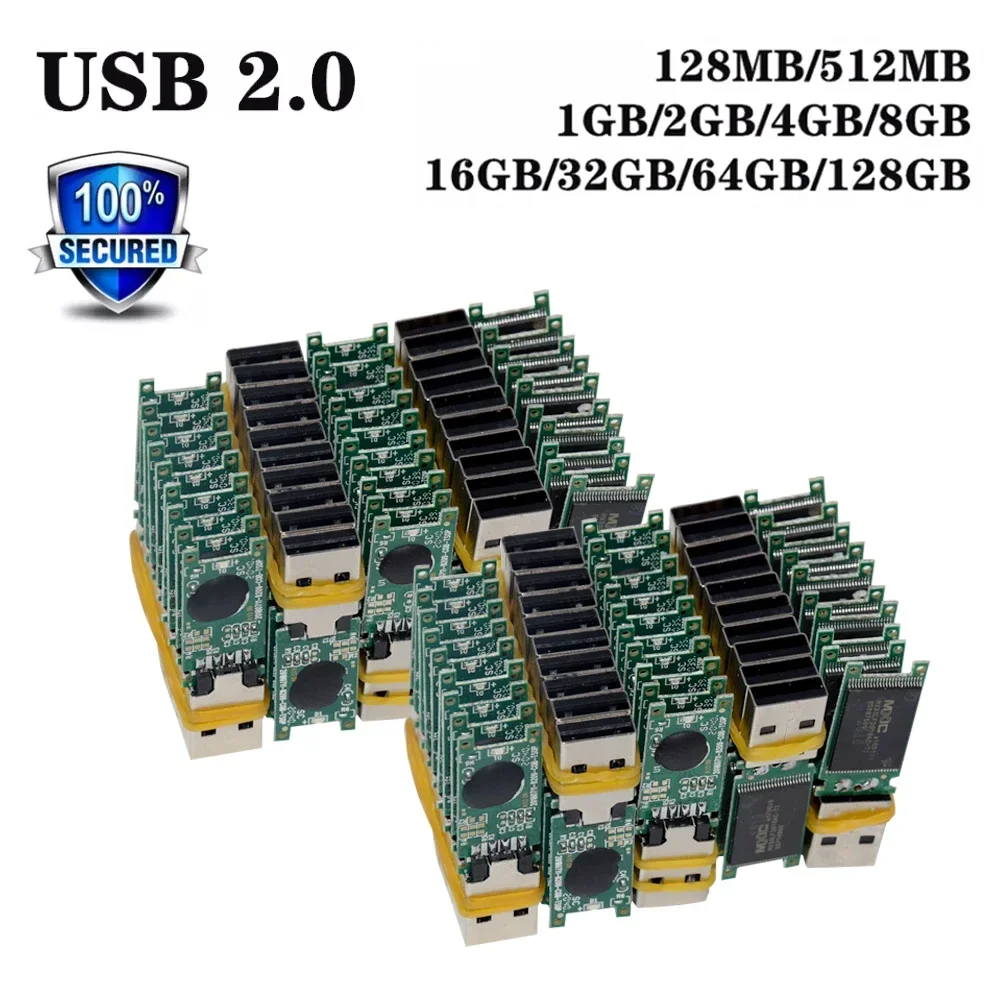 factory Chip USB2.0 chip pendrive 4GB 8GB16GB32GB 64GB 128GB pendrive memory U disk flash short universal board U disk