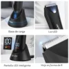Sejoy 6006 Electric Body Hair Trimmer Hair Clipper for Men Women Men Ball Trimmer for Groin Pubic Replaceable Blade 6