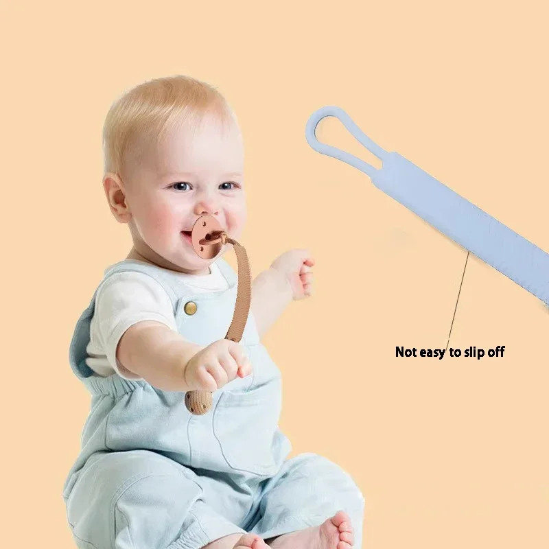 Baby Pacifier Chain Rope Food Grade Silicone
