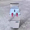 Gas Fryer Vertical Temperature Controlled 2/3 Tube Single Cylinder Double Screen Electric Fried Chicken Hamburger Shop Equipment 2