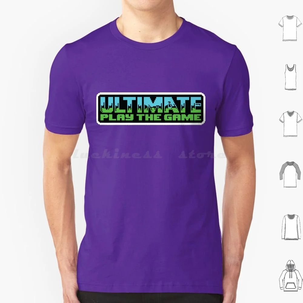 Ultimate-Play The Game T Shirt Big Size 100% Cotton 80s