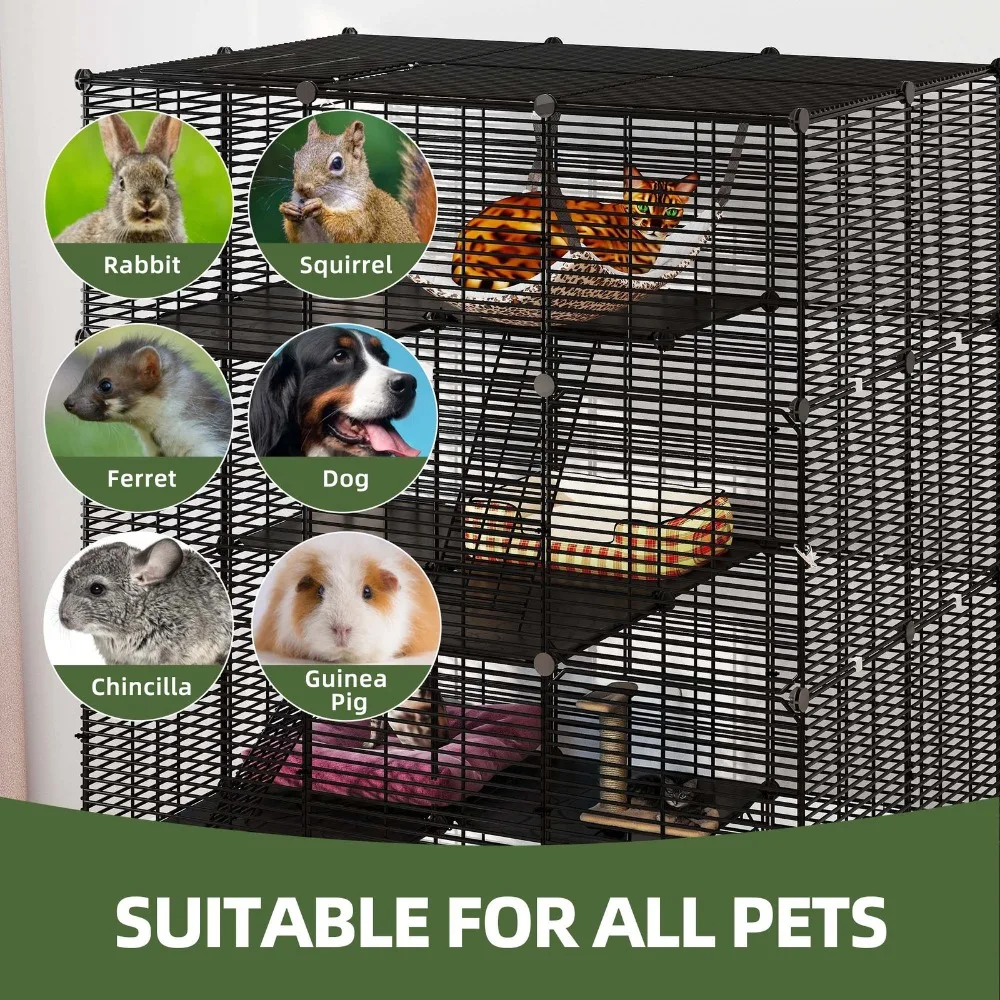 4 Tier Ferret Cage 5