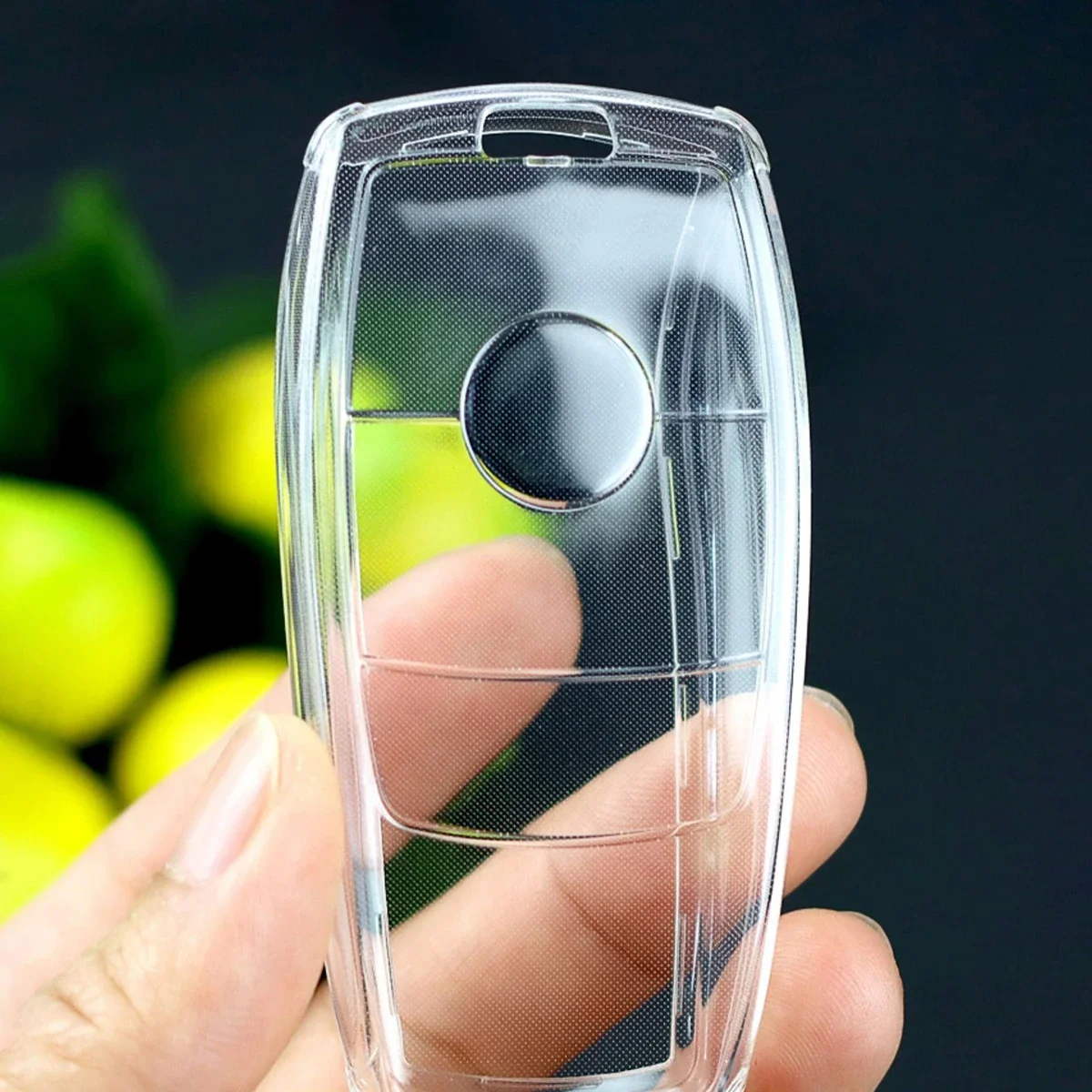 메르세데스 벤츠 A B C E S G GLA GLB GLC GLE CLA EQA EQB EQC 클래스 액세서리 용 투명 투명 TPU 자동차 스마트 키 커버 케이스