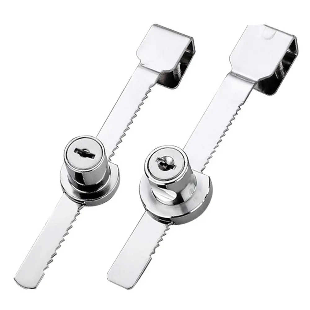for 2mm-6mm Display Case Cabinet Door Lock with Key 328 Window Lock Sliding Glass