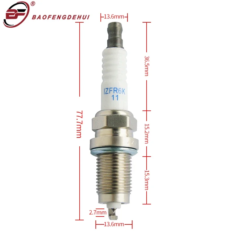 VW 아우디 1.8 2.0 플래티넘 점화 플러그 세트, 06H905611 06H905601A 06H905621, 4 개, 신제품