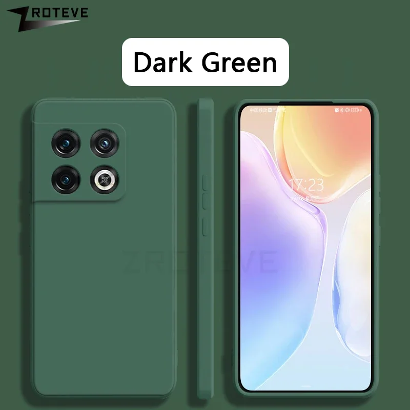 Zroteve Silky Liquid Silicone Soft Phone Case - Enhanced Protection and Comfort