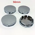 4 Pcs 56mm Silver