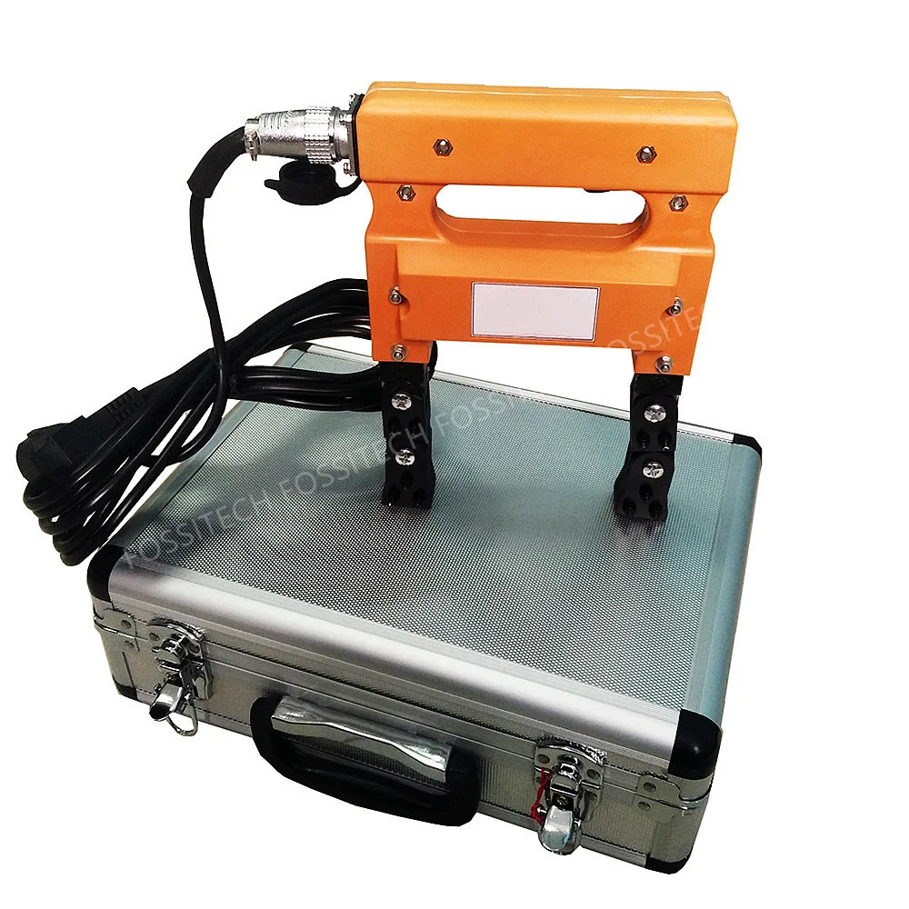 AC/DC Magnetic Particle Flaw Detector Magnet Flux Magnetic Yoke Tester Magnetized Metal Surface Crack Detector LED Light UV Lamp