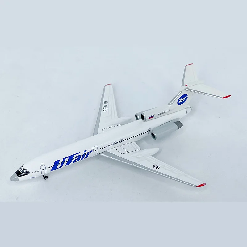 

Die cast Russian TU-154M aircraft alloy plastic model 1:500 scale toy gift collection simulation display decoration