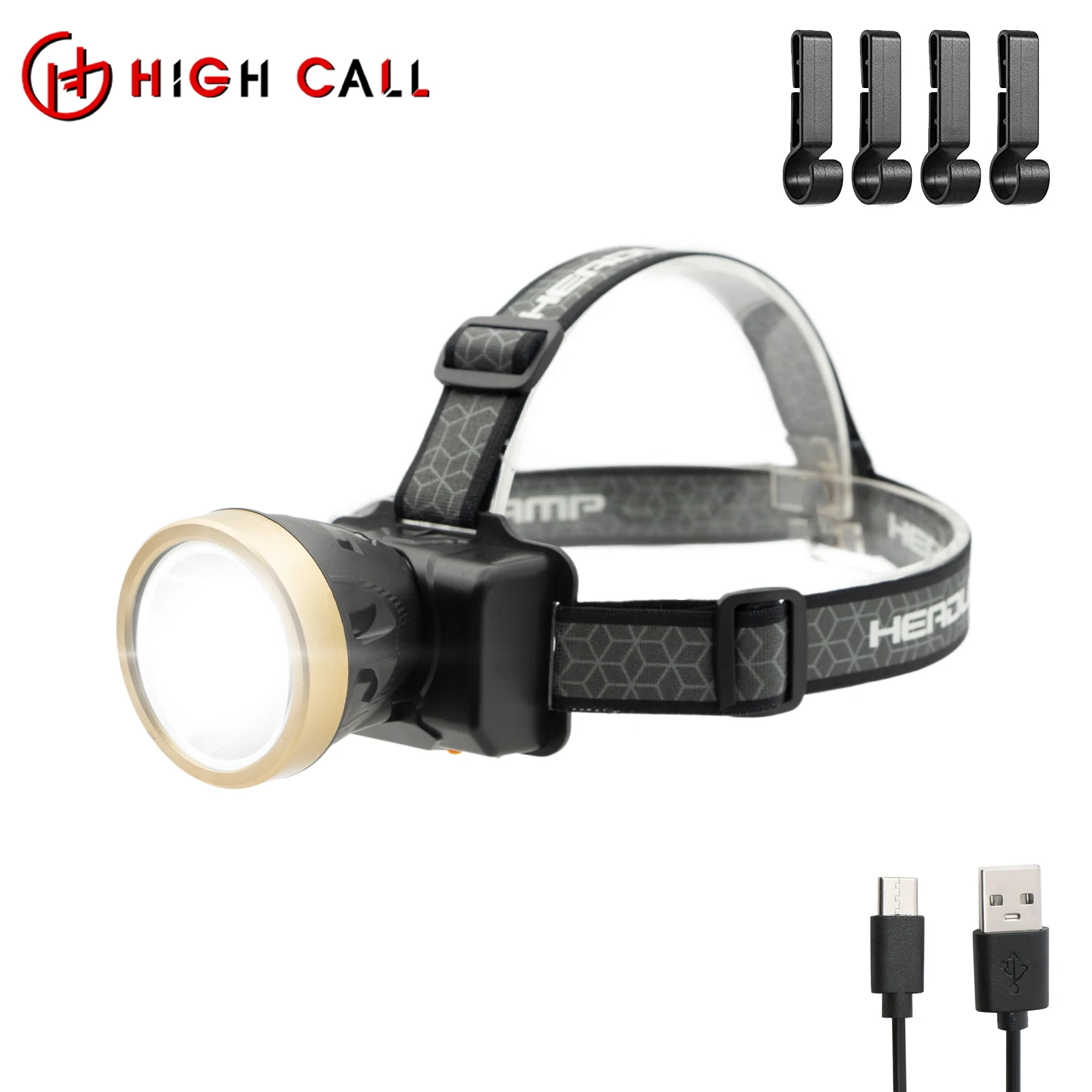 Flashlight Clip Led Usb Rechargeable  Headlamp Usb Rechargeable Running - Led  Clip - Aliexpress