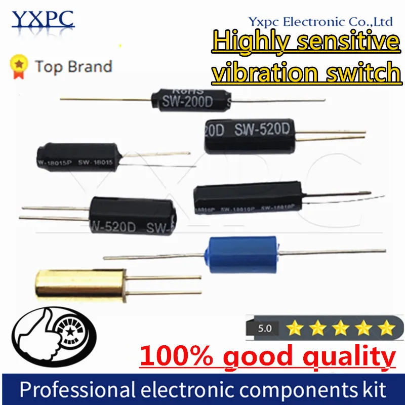 10Pcs Interruttore Di Vibrazione Altamente Sensibile Sw-18010P Sw-18015P Sw-18020P Sw-58010P Sw-520D Sw-460D Sw-420 Sw-200D Sw-200 Sw420D