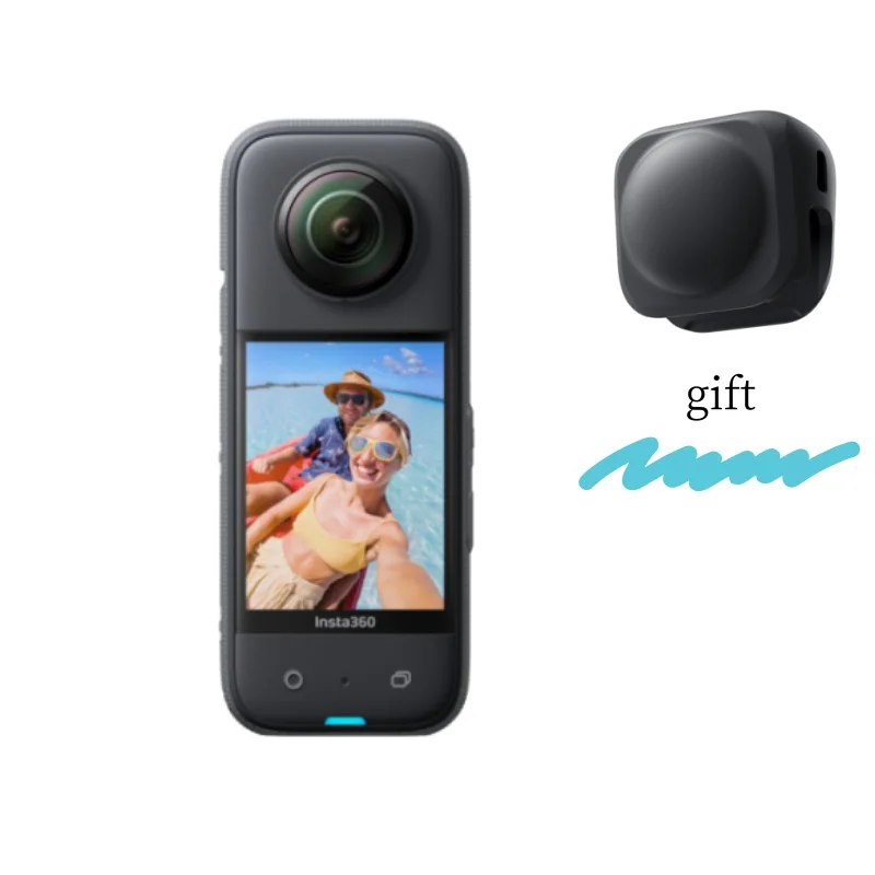 Insta360 x3-מצלמת פעולה 360 עם 1/2 "48mp חיישני, 5.7k 360 וידאו hdr פעיל, k וידאו hdr פעיל, תמונת 360 72mp