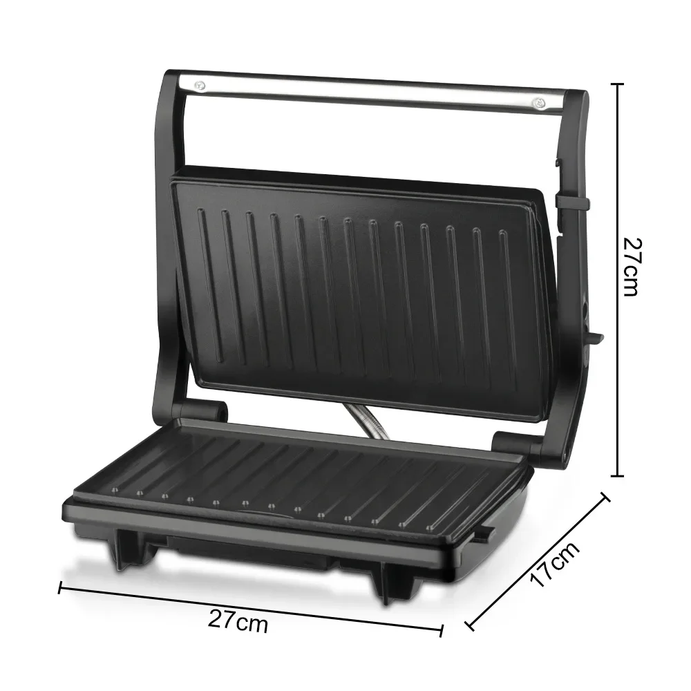 Description Picture 3 of item220v steak Panini machine Breakfast Roast sausage machine Hamburger Toasted sandwich  toaster  тостер