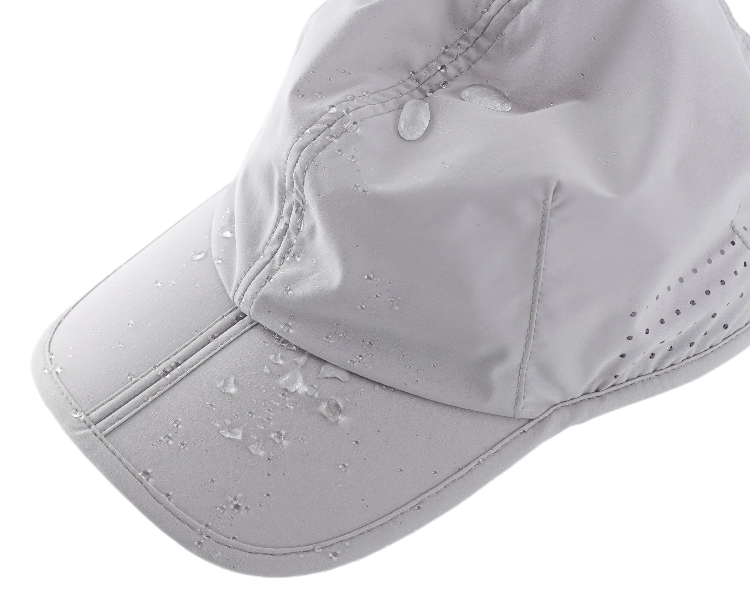 Connectyle Men's Women Foldable Performance Running Hat Adjustable Waterproof Outdoor Sport Hat UPF 50+ Lightweight Summer Cap_voghion.com
