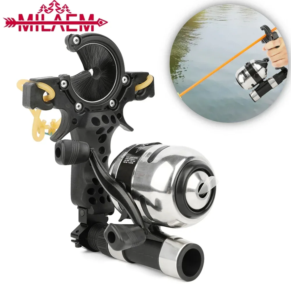 

Archery Fishing Slingshot Catapult Set Powerful Bowfishing Sling Shot Kit Bow and Arrow Outdoor Hunting Shooting Accessories