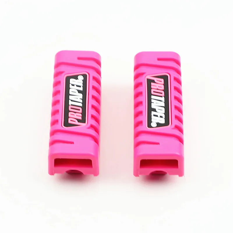 Motorcycle Front Footrest Covers motorcycle footrest covers For PROTAPER Universal Rubber 1 Pair Motocross