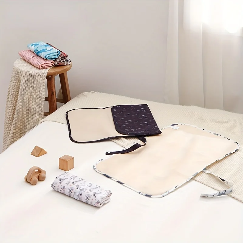 1pc Portable diaper replacement pad waterproof foldable baby replacement pad travel diaper lightweight replaceme