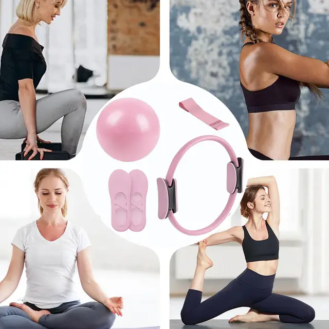 Pilates Ball and Ring Set 5