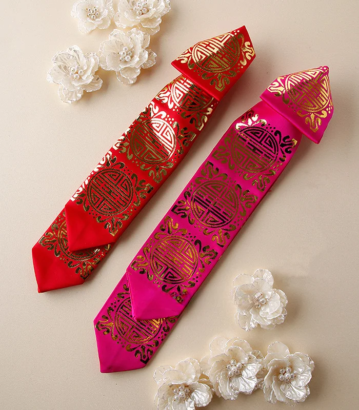 

Hanbok Hair Band Imported From Korea Original Hanbok Stamping Stage Performance Headrope