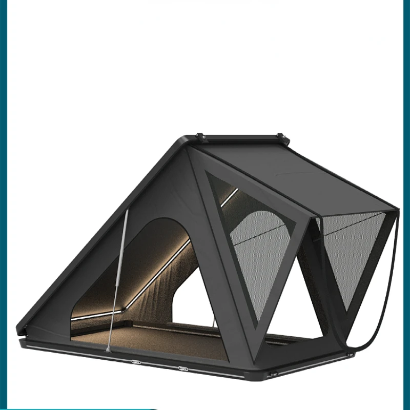 Ultra-thin car roof tent hard top self-driving tour export quality explosion