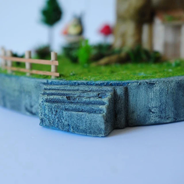 8-10MM Model Grass Diorama Sand Table Building Landscape Outdoor Scene  Platform Simulation Turf DIY Handicraft Material