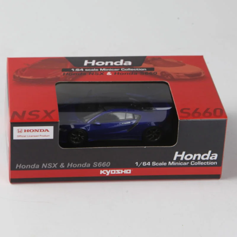 Diecast Original 1:64 Scale Honda NSX S660 Simulation Alloy Car