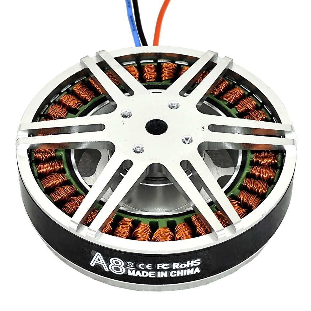 มอเตอร์ไร้แปรงถ่าน 15 กิโลโวลต์ เครื่องกำเนิดไฟฟ้าพลังงานลม  3 เฟส แบบไม่มีเกียร์ แม่เหล็กถาวร กระแสตรง สำหรับจักรยานไฟฟ้า 1