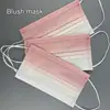 1/3/5SETS Disposable Adult Masks Gradient Color Cartoon Mask 3 Floors Breathable Dustproof Printing Outdoor Face Mask Health 4