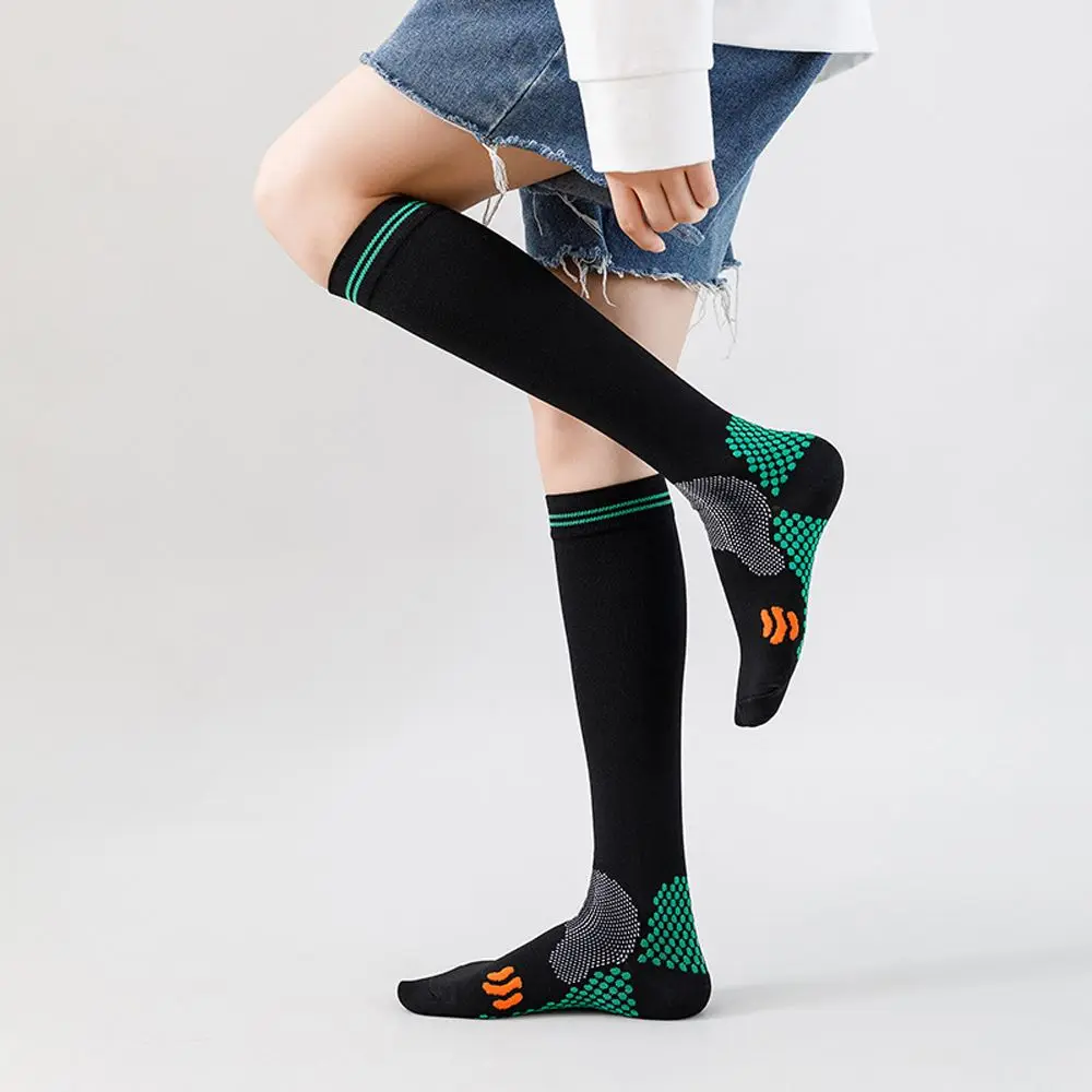 

Streetwear Compression Socks Dots Running Outdoor Sports Tube Sock Korean Football Stockings Knee High Socks Men Soccer Socks