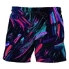 Painted Graffiti 3d Printed Shorts For Men's Street Personality Trend Short Pants Color Variety Summer Clothing Short Trousers 1
