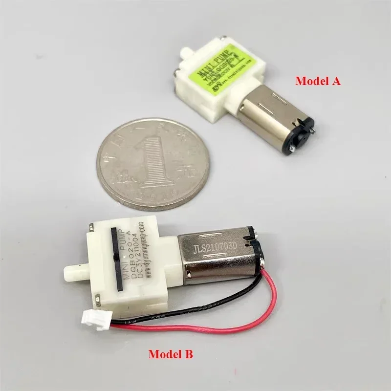 DQB020-A Small Mini M20 Air Pump DC 3V 3.7V Micro Oxygen Pump Inflator DIY Electronic Sphygmomanometer Sweeper Fish Tank