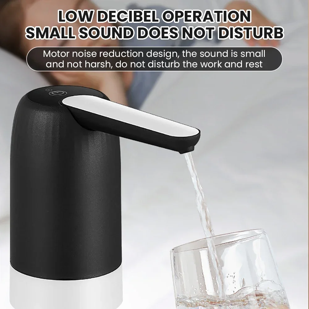 Bucket Water Automatic Pump Electric Pumping God Pressure Pump for Bucket with USB Rechargeable Models