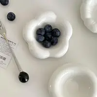 【Nice】Ketchup Ceramic Sauce Bowl, White Seasoning Dish, Mini Honey Vinegar Dish, Gravy Dipping Bowl, Jewelry Display 5