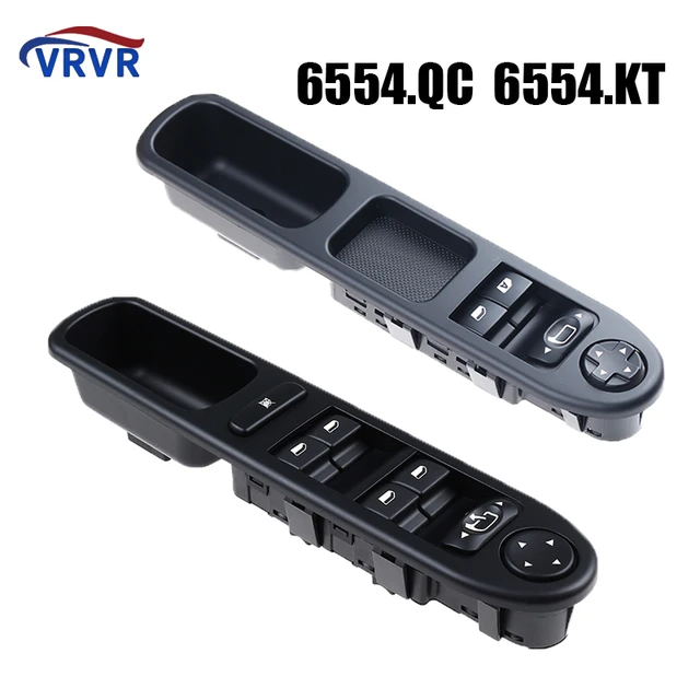 New High Quality Car Accessories Window Switch 6554.KT 6554.KT For Peugeot  207 207SW 207CC