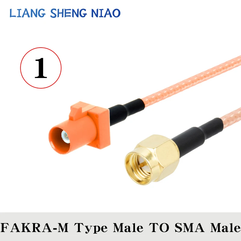 Jeanoko 5 Pièces Câble Coaxial RF SMA J à SMA J Connecteur