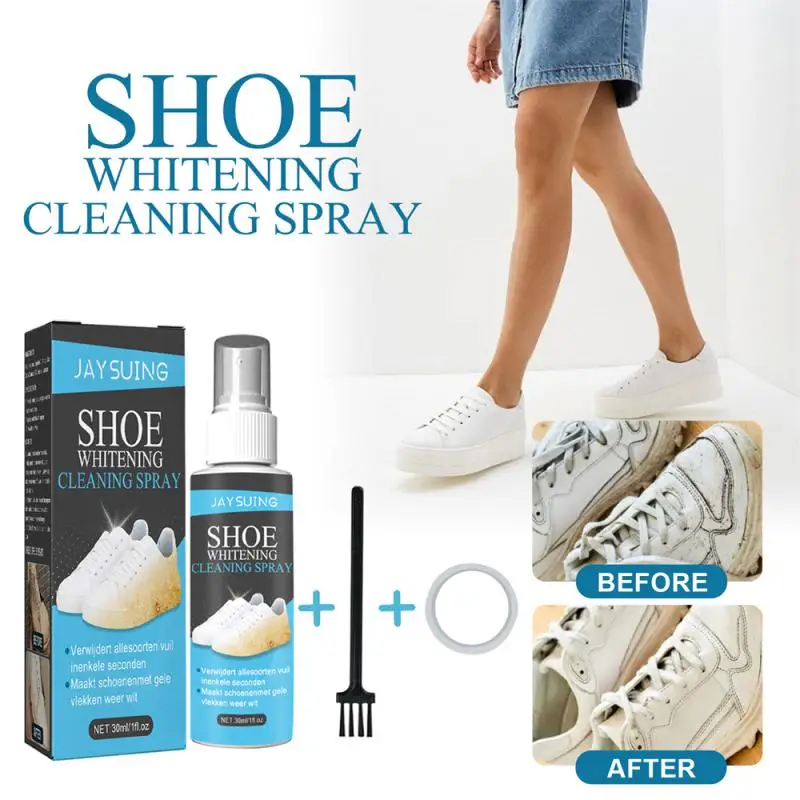 30ml White Shoes Cleaning Gel Clean Shoe Stain Whitening Agent Polish