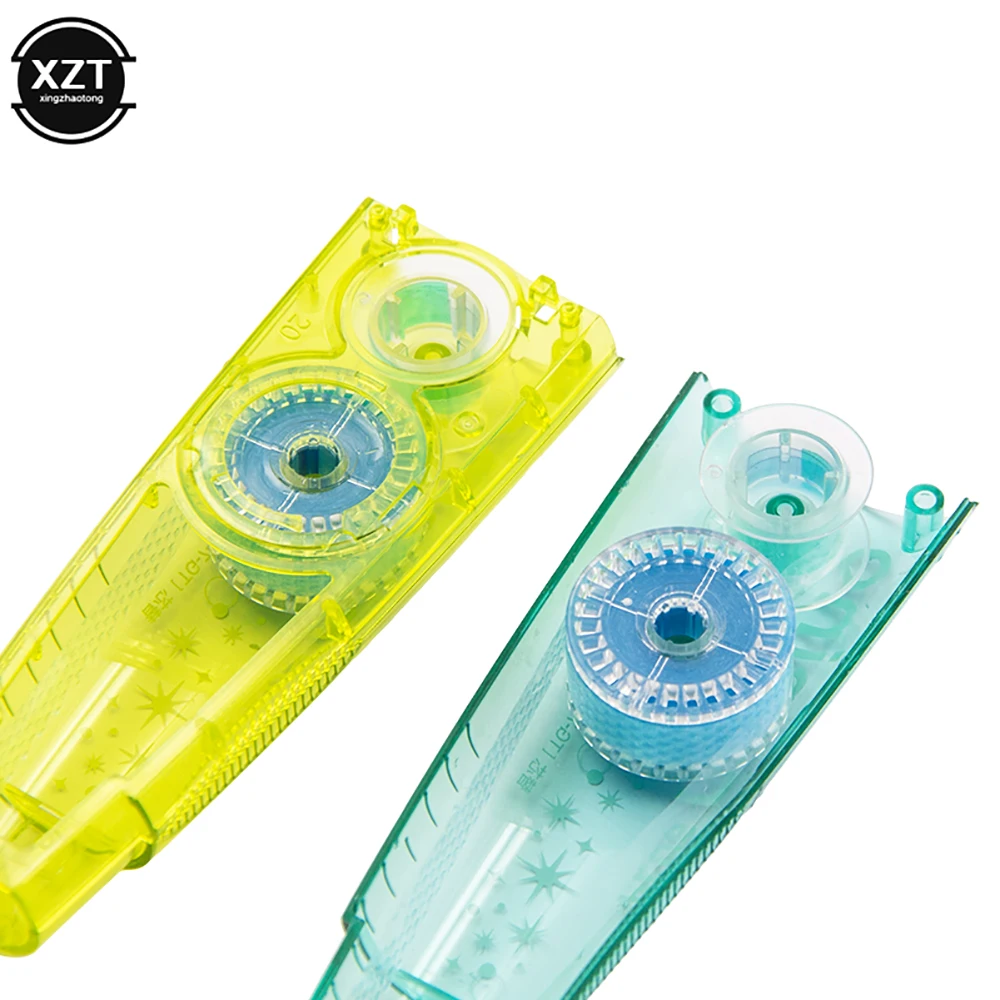 휴대용 플라스틱 양면 테이프 양면 접착 스크랩북 장식 문구 학교 사무용품