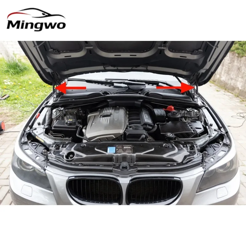 51237060550 BMW 3 시리즈 E90 E91 E92 E93 04-13용 프론트 보닛 후드 가스 스트럿 2개