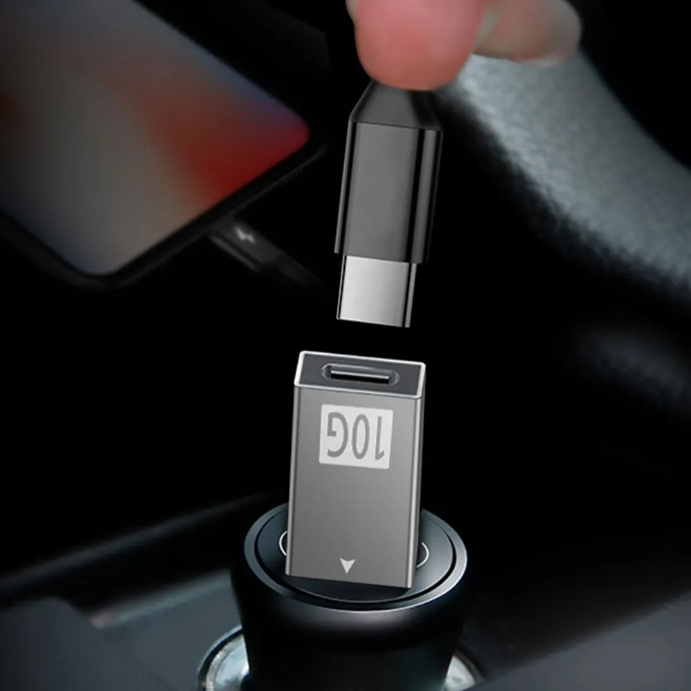 Aluminum Alloy Fast-Charging USB-A to Type-C Adapter