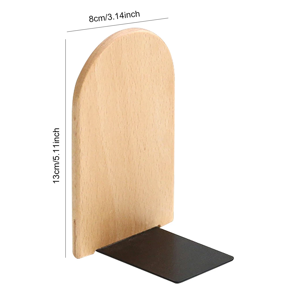 1PCS Household Office Shelf Book Stand Holder Stands Bedroom Bookshelf Bookend Organizer Anti Tip-over Bookracks Desk Decoration 6