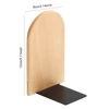 1PCS Household Office Shelf Book Stand Holder Stands Bedroom Bookshelf Bookend Organizer Anti Tip-over Bookracks Desk Decoration 6