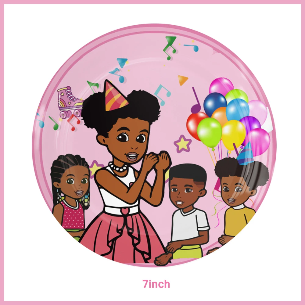 Hot TV Gracie Ecke Thema Geburtstags feier Kuchen Topper Dekoration Papier Geschirr Gracie Ballons Hintergrund Gracie Party Versorgung – Detail 5