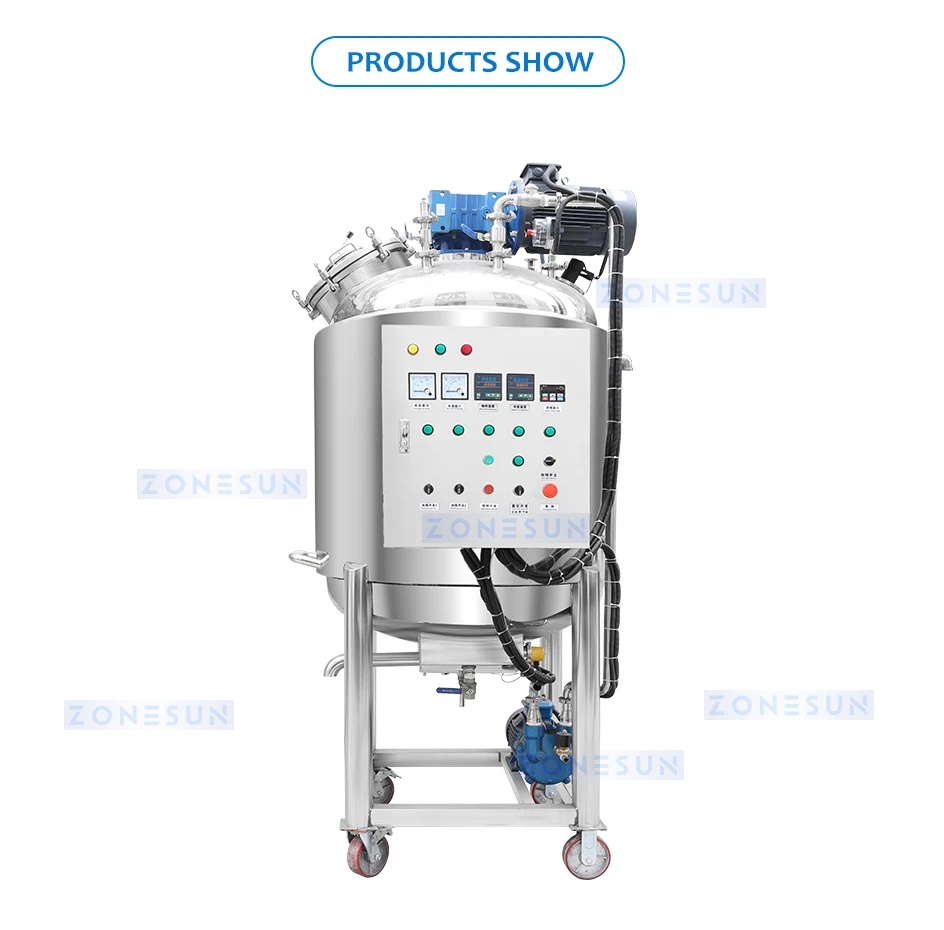 ZONESUN ZS-VM500 Vacuum Heating Mixing Machine