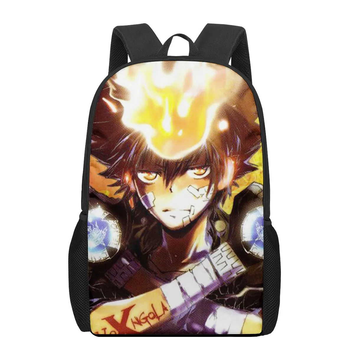 Hitman Reborn Rokudou mukuro 3D Pattern School Bag for Children Girls Boys Casual Book Bags Kids Backpack Boys Girls Schoolbags
