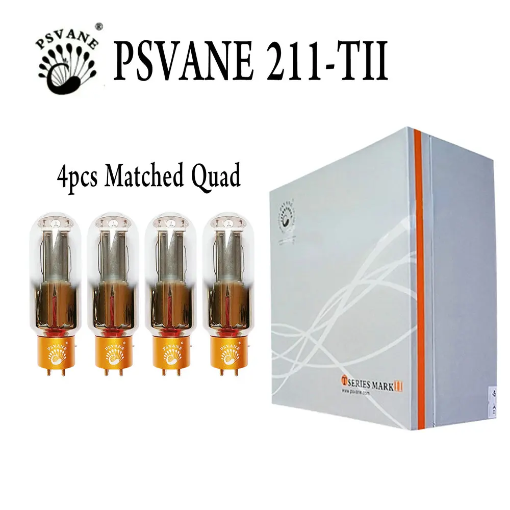 

Brand New PSVANE Mark II 211 211-TII Vacuum Tube HIFI Audio Valve for Tube Amplifier Kit DIY Factory Tested and Matched Quad